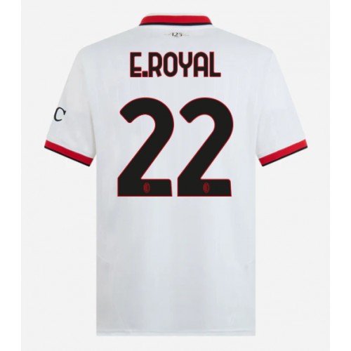 Dres AC Milan Emerson Royal #22 Gostujuci 2024-25 Kratak Rukav